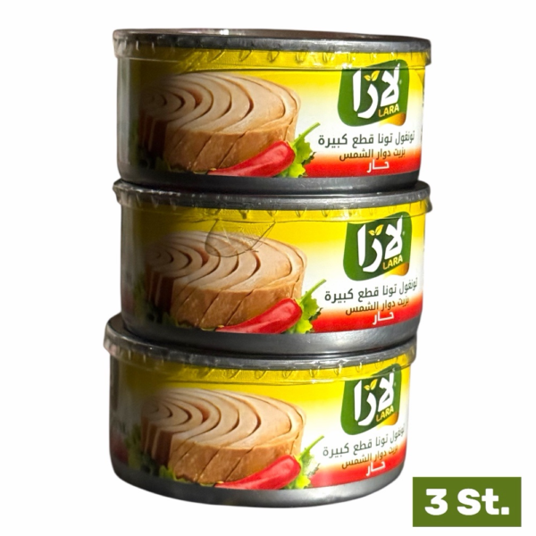 تونة حار لارا 3 علب